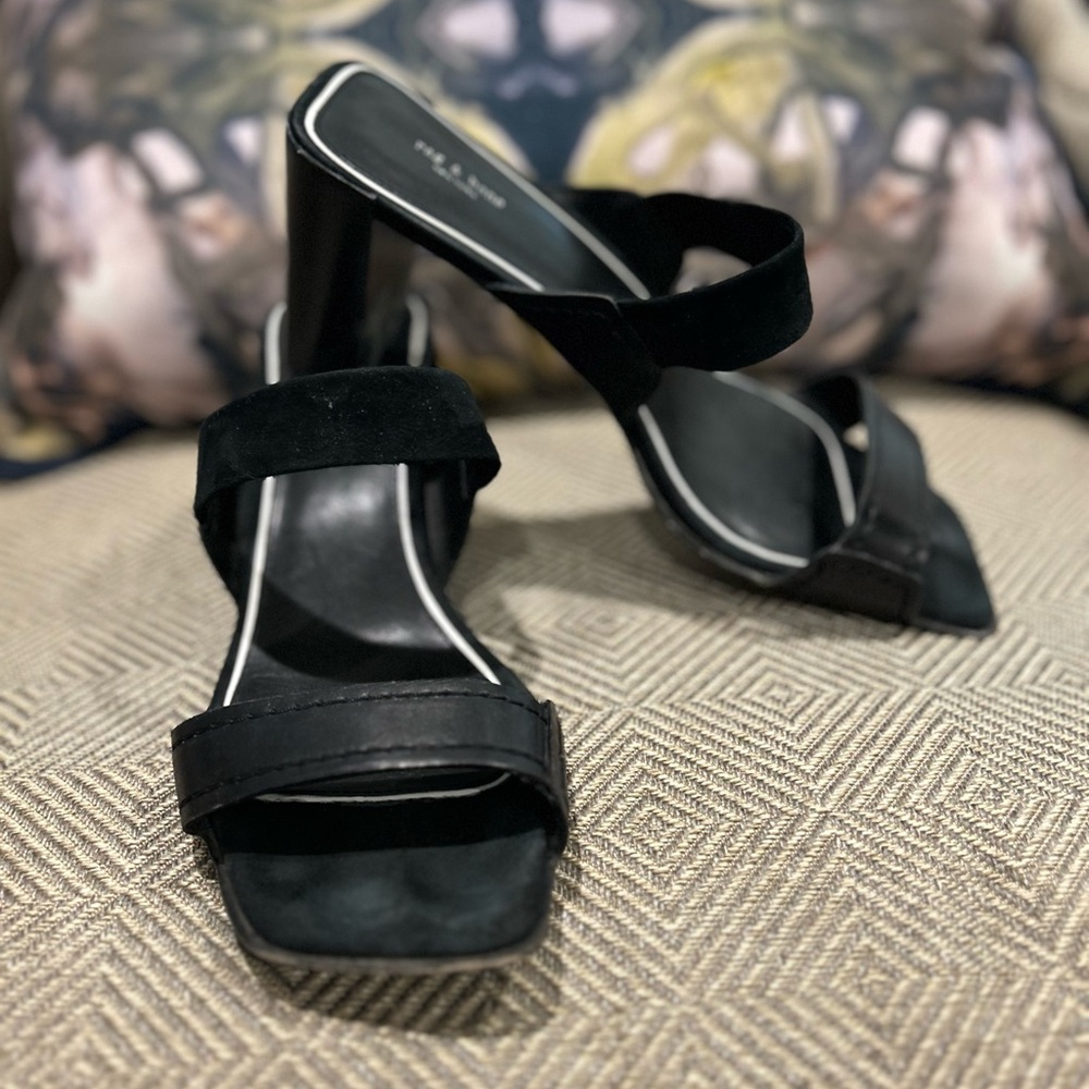 Rag and Bone Black Sandals